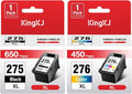 275XL 276XL Ink Cartridge 2-Pack Replacement by KingKJInkToner