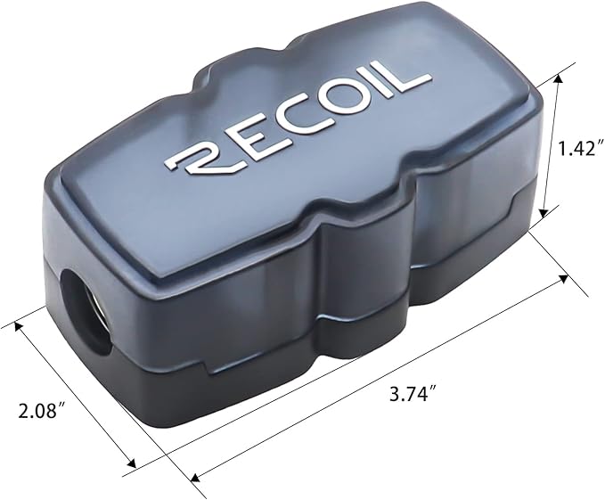 Recoil MFH12 2 Way Mini-ANL Fused Distribution Block, 1 X 0/2/4 Gauge in / 2 X - Image 4