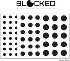 BLOCKED Stackable Webcam/Camera Vinyl Covers | 57 Low-Tack Restickable Webcam - Image 4