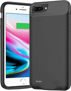 Battery Case for iPhone 6 Plus/6s Plus/7 Plus/8 Plus, 10000mAh Portable Battery by YINGYKJ