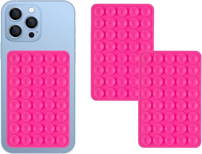 2 Pack Silicone Double-Sided Suction Grip – 40 Cups per Side, Strong Hold by SHENGXIN