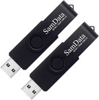 SamData 16GB USB Flash Drives 2 Pack 16GB Thumb Drives Memory Stick Jump Drive by SamData