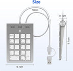 Wired USB C/A Number Pad - Image 8