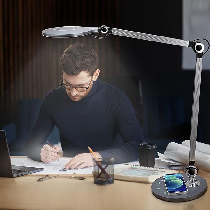 Desk Lamp, Led Architect Desk Lamp, Desk Lamps - Image 2