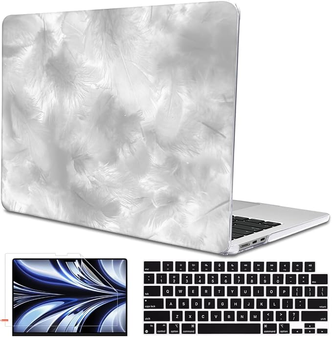 for M4 MacBook Air 13.6 Case 2025 2024 2023 2022 M3 A3113 A2681 M2 Chip by LCMOCICO