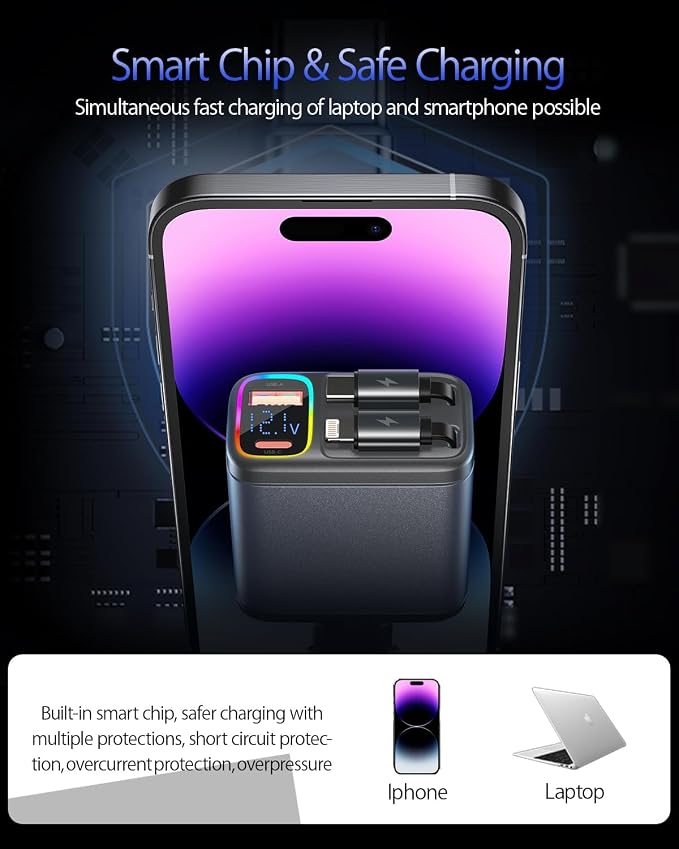 247W Retractable Car Charger - Image 7