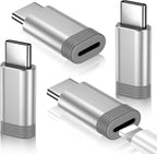 Temdan 4 Pack Lightning to USB C Adapter by Temdan