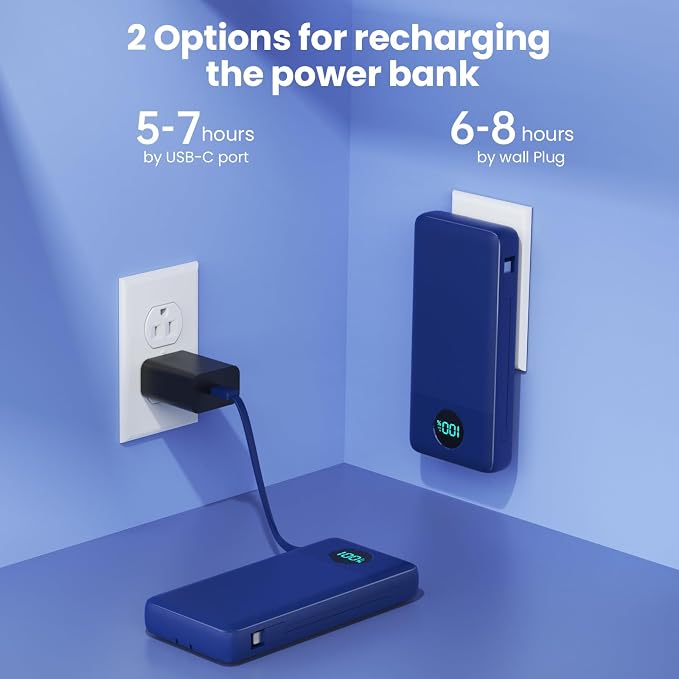 Portable Charger 33800mAh USB C Power Bank - Image 3
