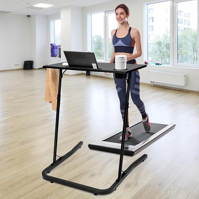 Ikkle Adjustable Bike Trainer Desk, Workstation Standing Desk - Image 7