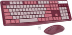 Wireless Keyboard and Mouse Combo, Lovaky 2.4G Full-Sized Ergonomic Keyboard by LovakyOfficeExpert
