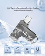 128GB USB C Flash Drive, Dual Drive USB 3.0 and Type C Thumb Drive Up to - Image 6