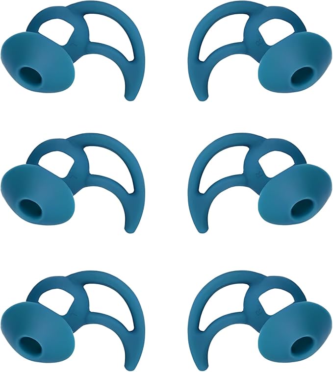 Earbud Tips 3 Pairs，Medium Silicone Earbud Tips Compatible by CYADCI