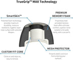 Comply TrueGrip MAX | Premium Memory Foam Replacement Earbud Tips - Image 8