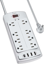 Surge Protector Power Strip by Nuetsa
