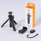 K&F Concept Selfie Stick Tripod, 360 Degree Rotation Mini Phone Stand - Image 8