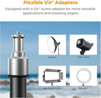 K&F Concept Light Stand for Photography, 7.5ft/2.3M Portable Extendable Photo - Image 2