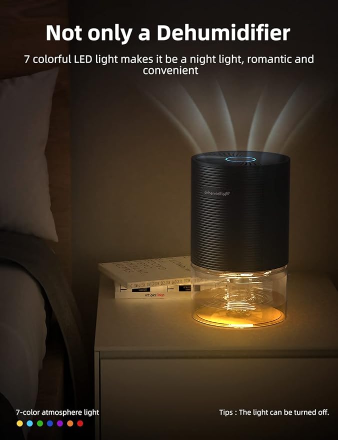 Dehumidifiers for Home, 25oz Dehumidifier for Bedroom - Image 5