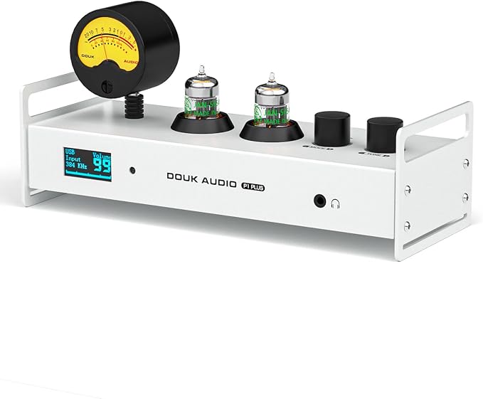 Douk Audio 2 Channel Bluetooth Vacuum Tube Preamp, Hi-Fi Headphone Amp by DoukAudioNobsound