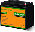 ECO-WORTHY 12V 50Ah Trolling Motor LiFePO4 Lithium Battery by ECO-WORTHY