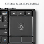 iClever Foldable Keyboard, BK08 Bluetooth Keyboard - Image 3