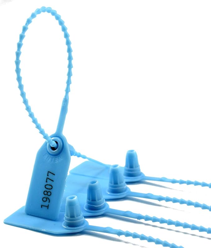 1000 Numbered Plastic Tamper Seals, Zip Ties - Image 6
