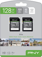 PNY 128GB Elite Class 10 U1 V10 SDXC Flash Memory Card - Image 9