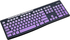 Keyboard Cover for Logitech MK370 MK270 MK295 Keyboard, Logitech MK270 K270 by lAPTOP+ACCESSORY+PROVIDER