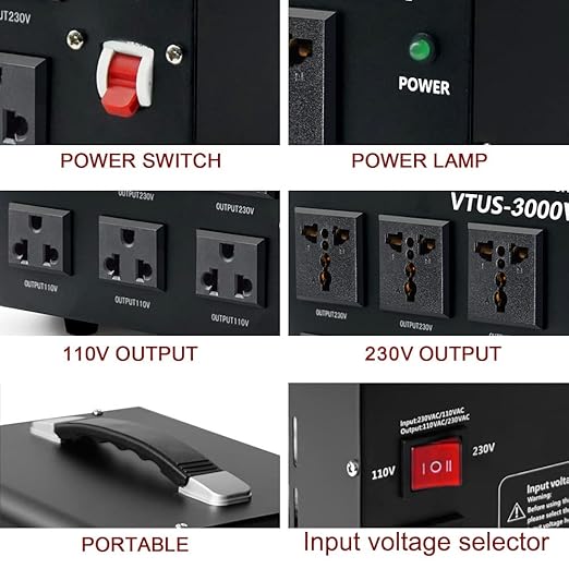 Yinleader Voltage Converter Transformer Step Up/Down Transformer Converter - Image 7