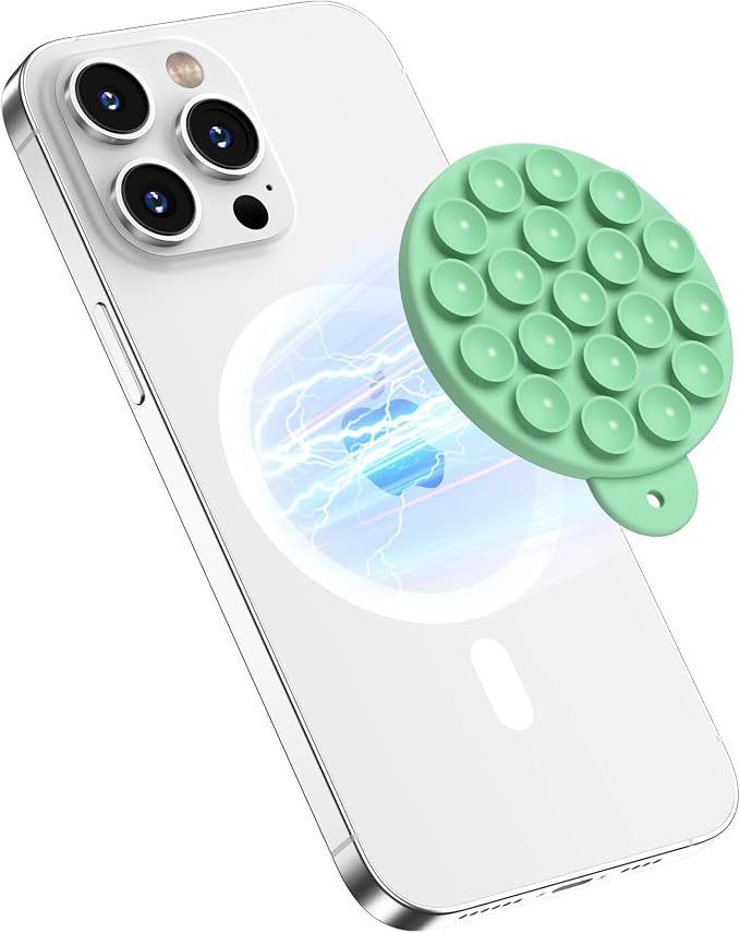 Magnetic Suction Cup Phone Mount by HSAOHD