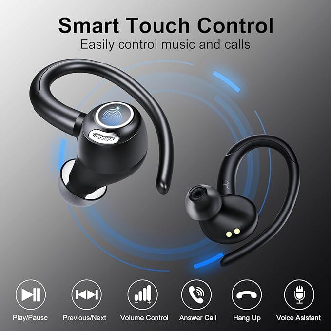Wireless Earbuds Bluetooth 5.3 Headphones Sports, 48Hrs Playtime Bluetooth - Image 7