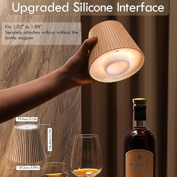 WILIT Wireless Bottle Lamp Shades - Image 6