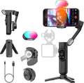 Handheld Gimbal Stabilizer for iPhone 15/14 Android Phone 3-axis Phone by AOCHUAN