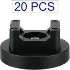 Yookeer 20 Pcs Magnetic Zip Tie Mount Base Black Magnetic Cable Clips Wire - Image 5