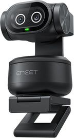 EMEET PIXY Dual-Camera AI-Powered PTZ Camera 4K, AI Tracking, PDAF&AI Autofocus by EMEET