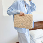 Puffy Laptop Sleeve 13-15.6 Inch Cute Quilted Laptop Protective Case Padded - Image 3