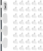 Mr-Label – Hook and Loop Cable Labels– Upgraded Writable Cable Wraps by MR-LABEL