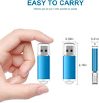 TOPESEL 50 Pack 4GB USB 2.0 Flash Drive High Speed 4G Thumb Drive Memory Stick - Image 5