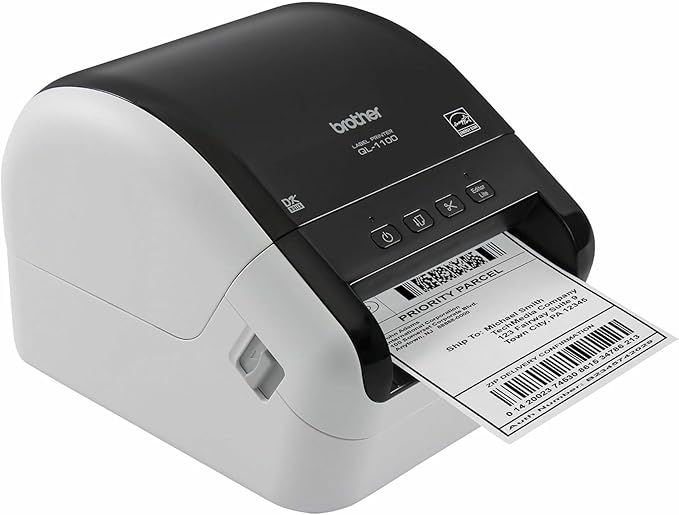 Brother QL-1100 Wide Format, Postage and Barcode Professional Thermal by Brother