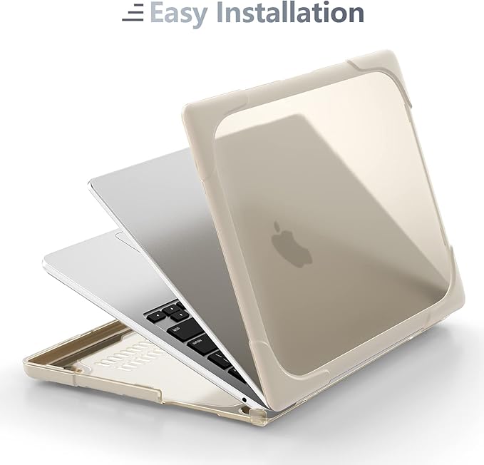 Batianda for M4 MacBook Air 13.6 inch Case 2025 2024 2022 Release Model A3240 - Image 5