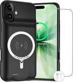 Battery Case for iPhone 17, Upgraded 10000mAh Rechargeable Portable Charging by ZUEUS