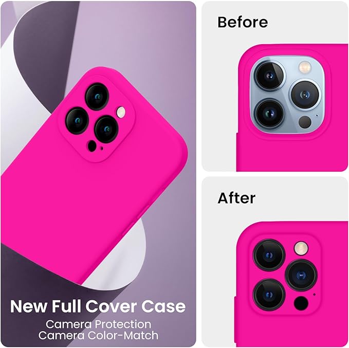 FireNova Designed for iPhone 13 Pro Max Case, Silicone Phone Case with - Image 3