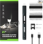 Compact Electric Screwdriver Set, JAKEMY Adjustable 3 Torque Cordless by JAKEMY