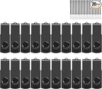 EASTBULL 8GB USB Flash Drive Bulk Thumb Drives 20 Pack by EASTBULL