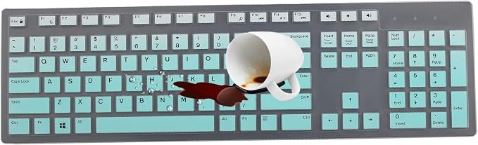 Keyboard Cover Skin for Dell KM636 KB216 KB216t KB216d KB216p Wired & Wireless - Image 7