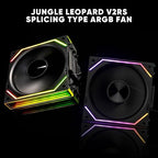 Jungle Leopard Interstellar V2 RS 120mm PC Reverse Blade Case Fan Infinity - Image 9