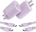 Type C Charger, 2 Pack 25W PD USB C Wall Charger Super Fast Charging Block & by Cndons
