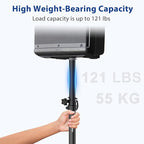 Set of 2 Speaker Poles for Subwoofer Extended Speaker Pole Only Fits Subwoofers - Image 6