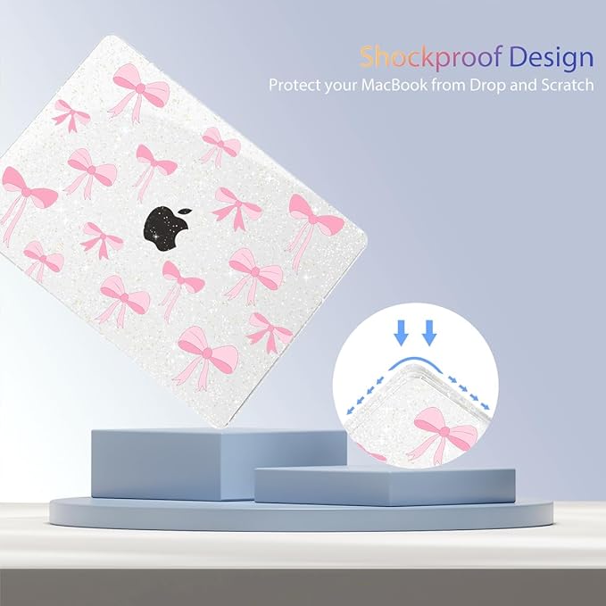 Teryeefi Compatible for MacBook Air 13.6 inch Case 2024-2022 Release Model - Image 6