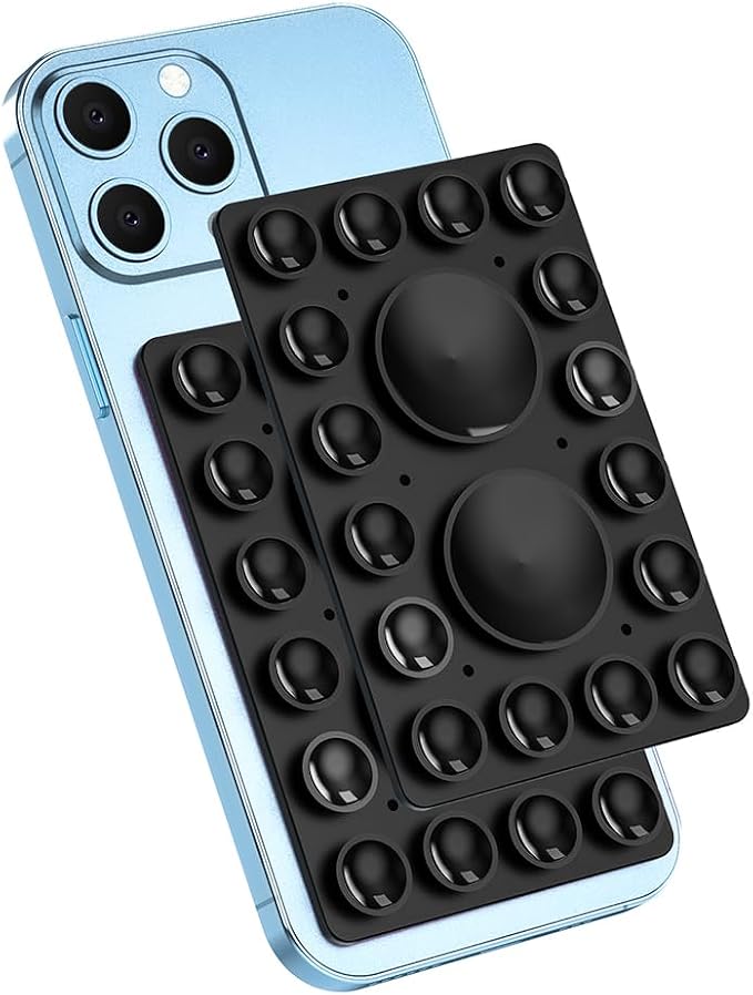 Silicone Suction Phone Holder Mount, Silicon Adhesive Phone Accessory - Image 3