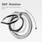 PureGear Magnetic Phone Grip Ring Stand, Magnetic Phone Ring Holder - Image 5